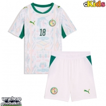 Senegal Ismaila Sarr #18 Replica Home Minikit World Cup 2026 Short Sleeve (+ pants)